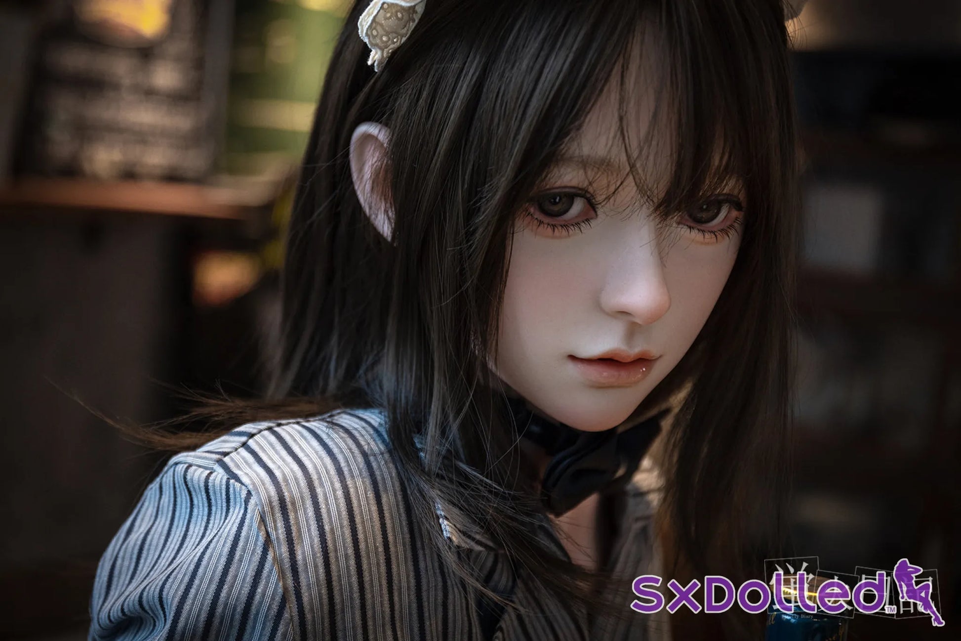 Liuli E (G-Cup) (159cm) | Burger Grill Master Sex Doll | Firefly Diary - G-Cup / 159cm / Black - Sex Doll