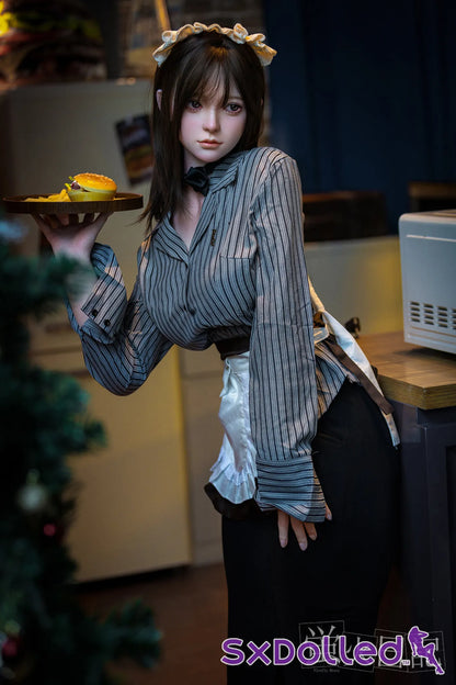 Liuli E (G-Cup) (159cm) | Burger Grill Master Sex Doll | Firefly Diary - G-Cup / 159cm / Black - Sex Doll