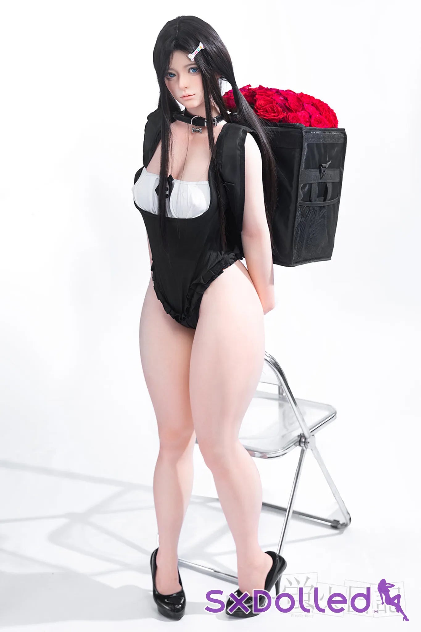 Liuli F (G-Cup) (159cm) | Food Delivery Worker Sex Doll | Firefly Diary - G-Cup / 159cm / Black - Sex Doll
