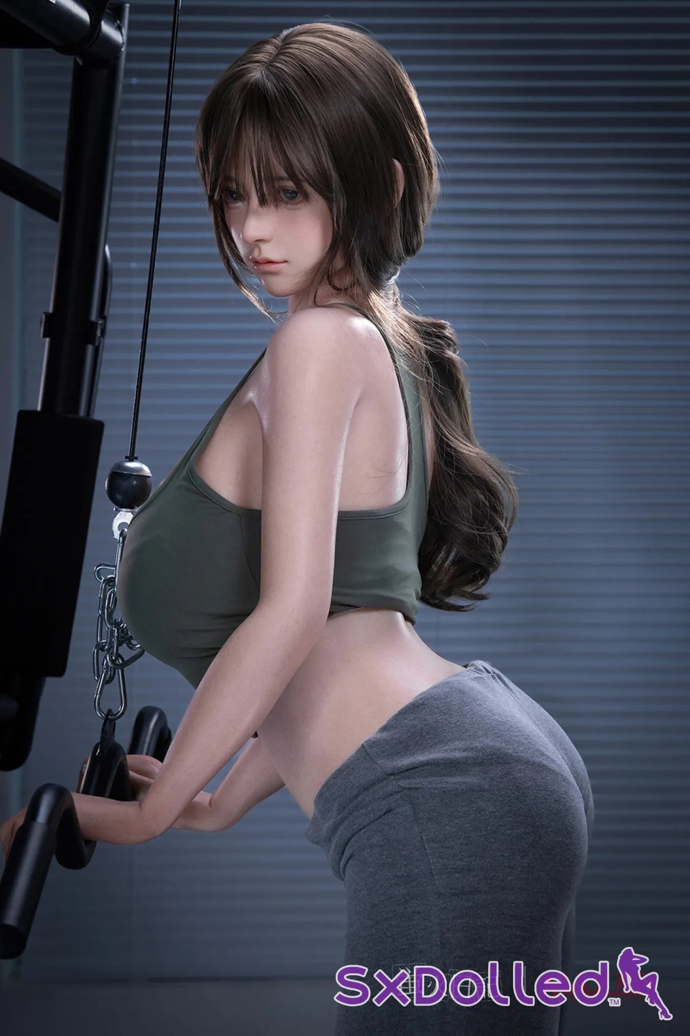 Liuli H (I-Cup) (160cm) | Gym Obsessed Sex Doll | Firefly Diary | MAX Series - I-Cup / 160cm / Brunette - Sex Doll