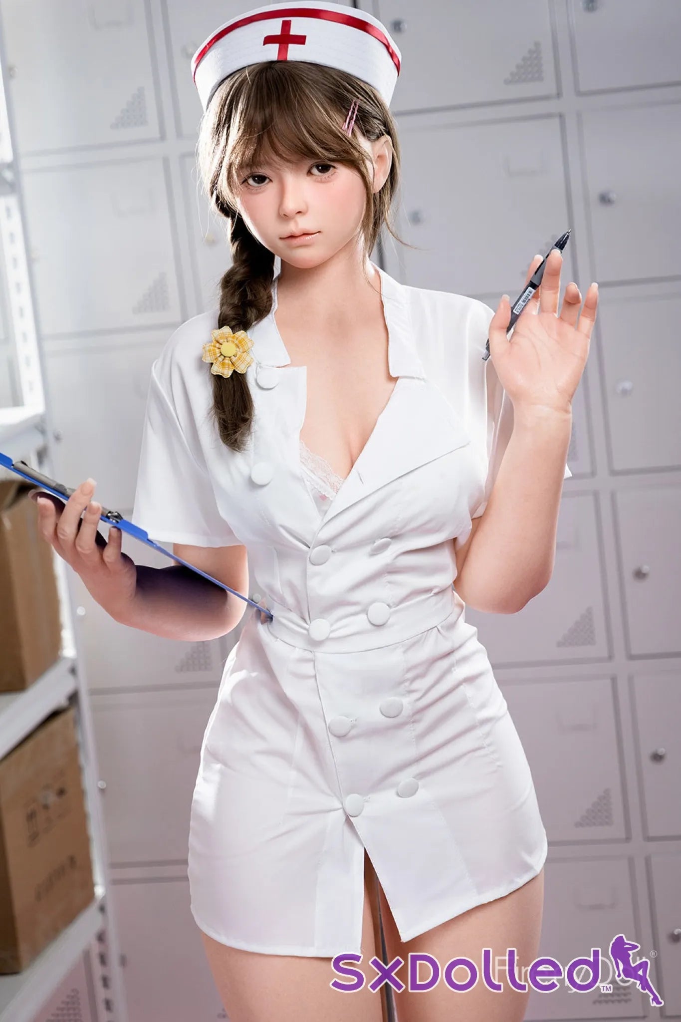 Liuli O (G-Cup) (159cm) | Healing Touch Nurse Sex Doll | Firefly Diary - G-Cup / 159cm / Brunette - Sex Doll