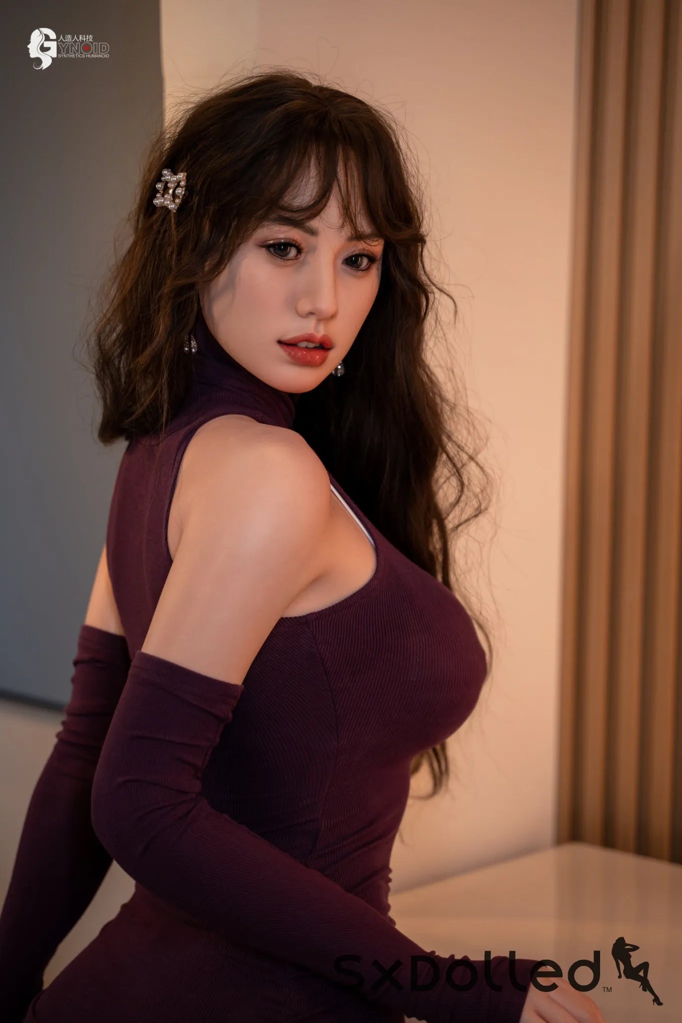 Livi (G-Cup) (165cm) | Asian Ultra Realistic Sex Doll | Gynoid Doll G-Cup / 165cm / Brunette Sex Doll
