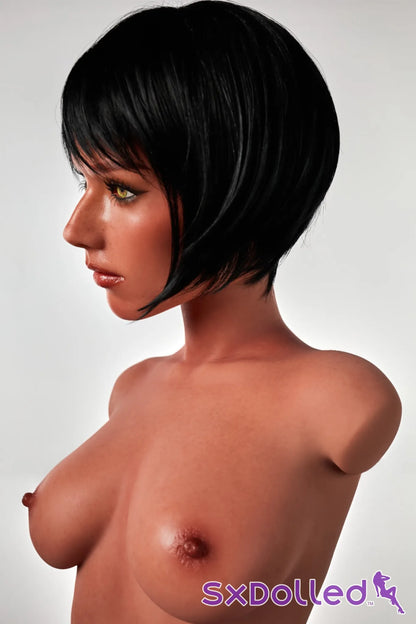 Livia B (E-Cup) (100cm) | Latina Sex Doll Torso | Climax Doll - E-Cup / 100cm / Black - Sex Torso