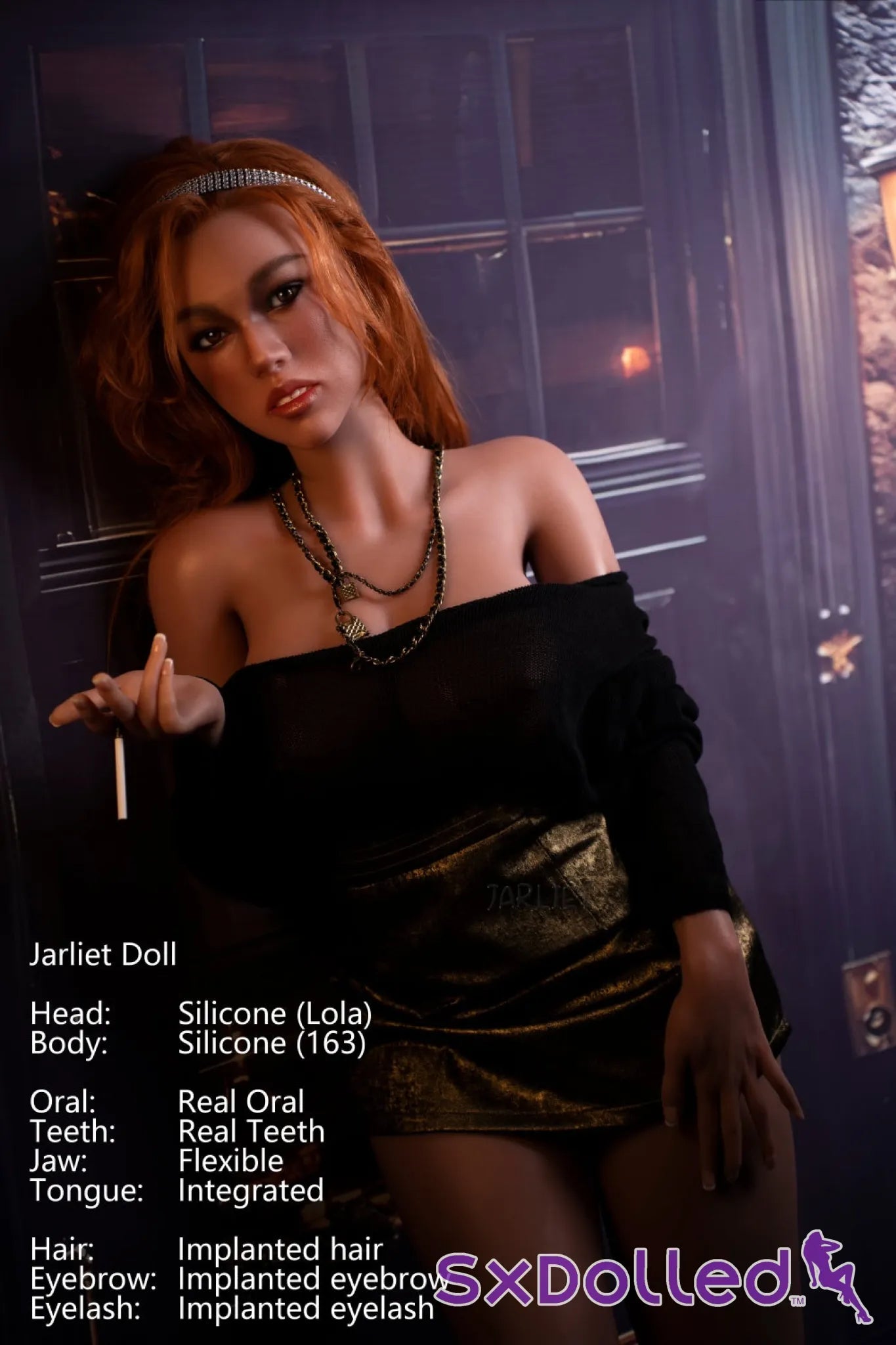 Lola B (I-Cup) (163cm) | Tanned Red Head Sex Doll | Jarliet I-Cup / 163cm / Orange Sex Doll