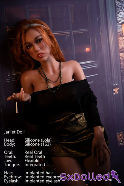 Lola B (I-Cup) (163cm) | Tanned Red Head Sex Doll | Jarliet I-Cup / 163cm / Orange Sex Doll