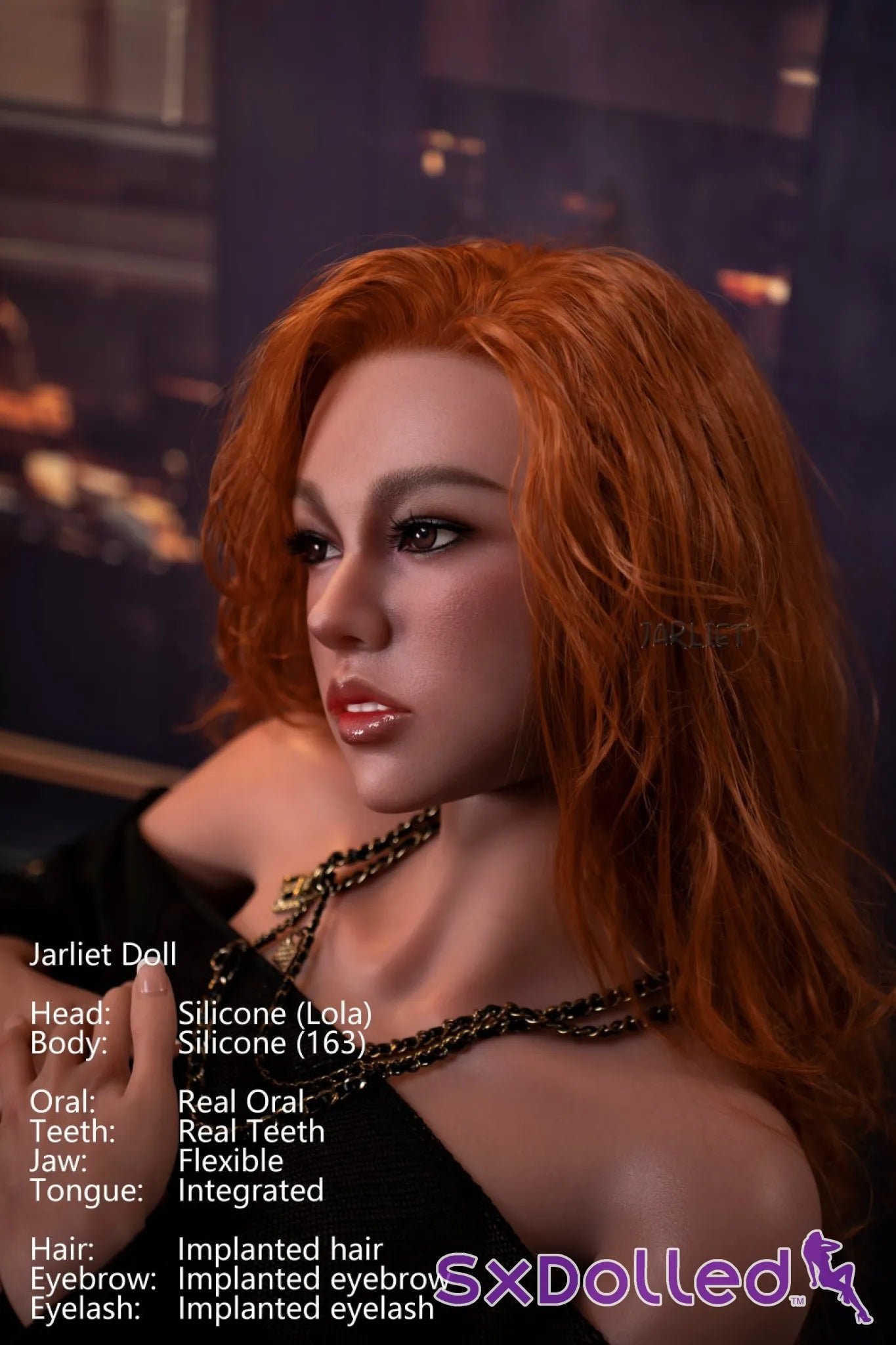 Lola B (I-Cup) (163cm) | Tanned Red Head Sex Doll | Jarliet I-Cup / 163cm / Orange Sex Doll
