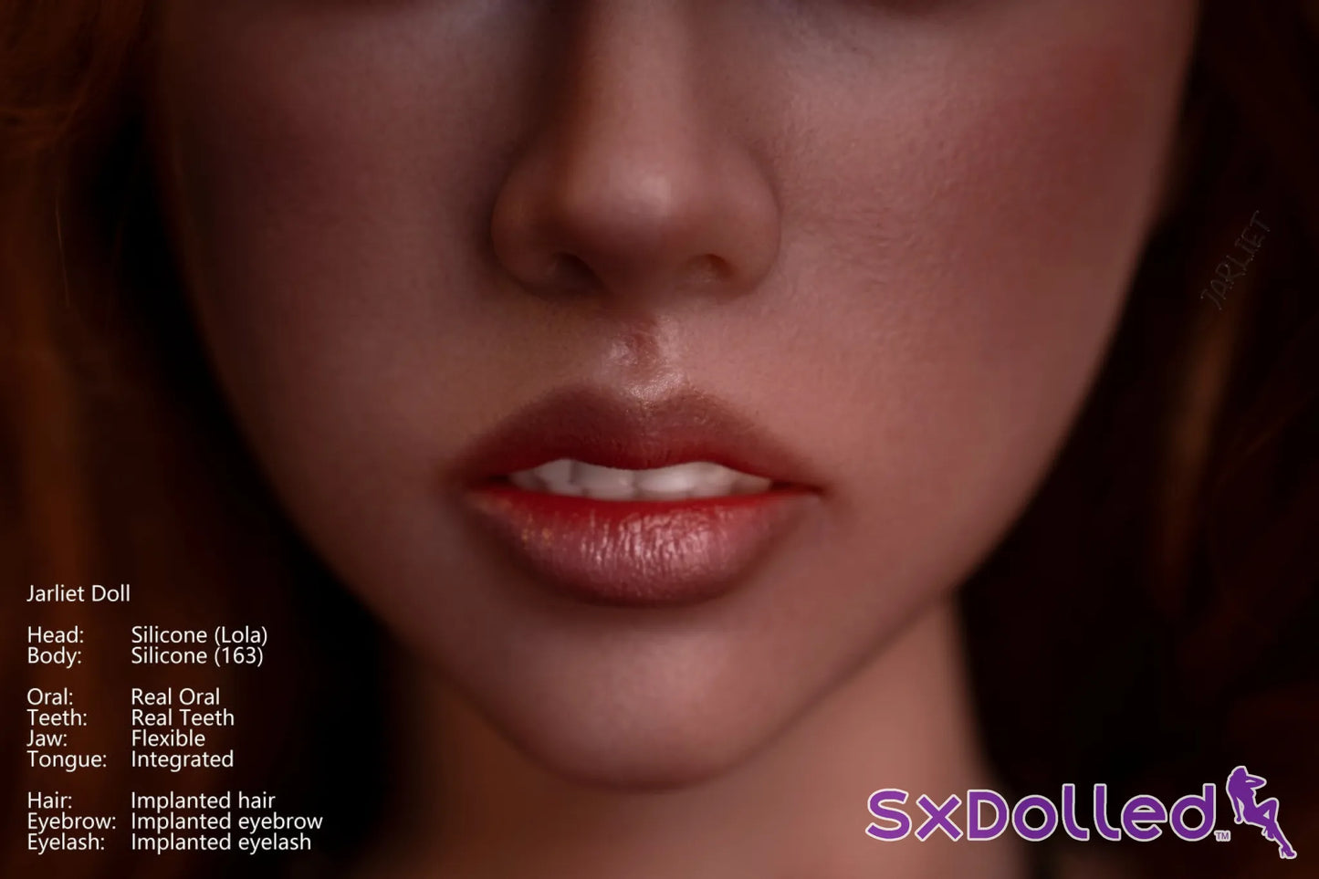 Lola B (I-Cup) (163cm) | Tanned Red Head Sex Doll | Jarliet I-Cup / 163cm / Orange Sex Doll