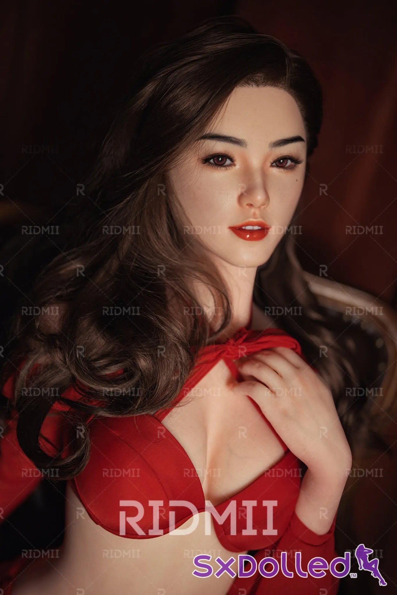 Louisa A (D-Cup) (166cm) | Happy Asian Sex Doll | RIDMII Doll D-Cup / 166cm / Brunette Sex Doll