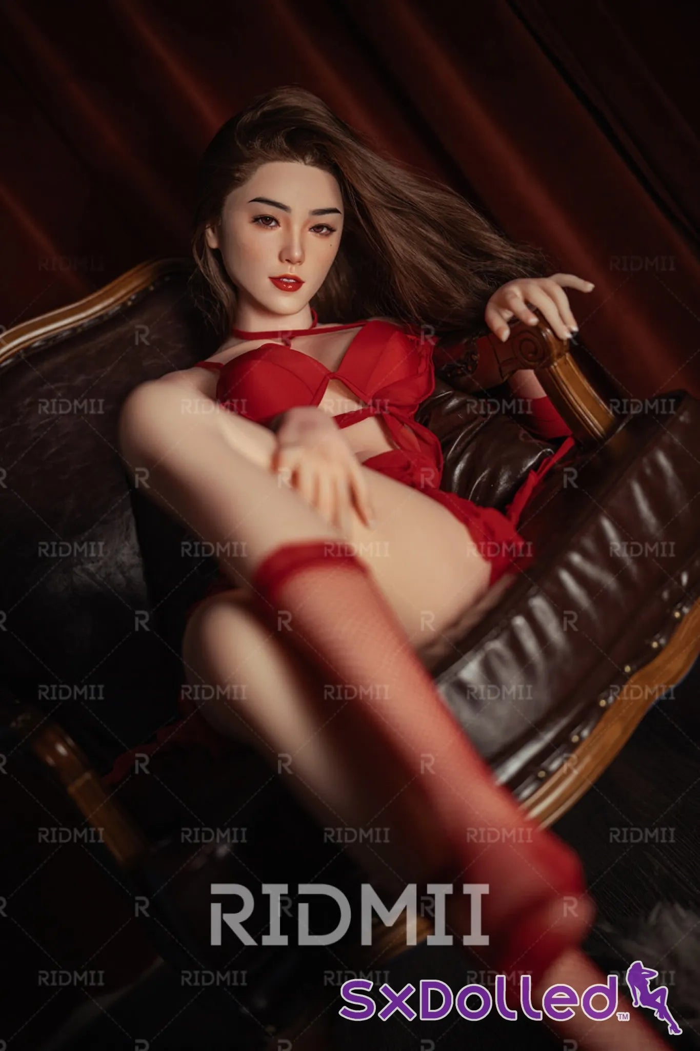 Louisa A (D-Cup) (166cm) | Happy Asian Sex Doll | RIDMII Doll D-Cup / 166cm / Brunette Sex Doll