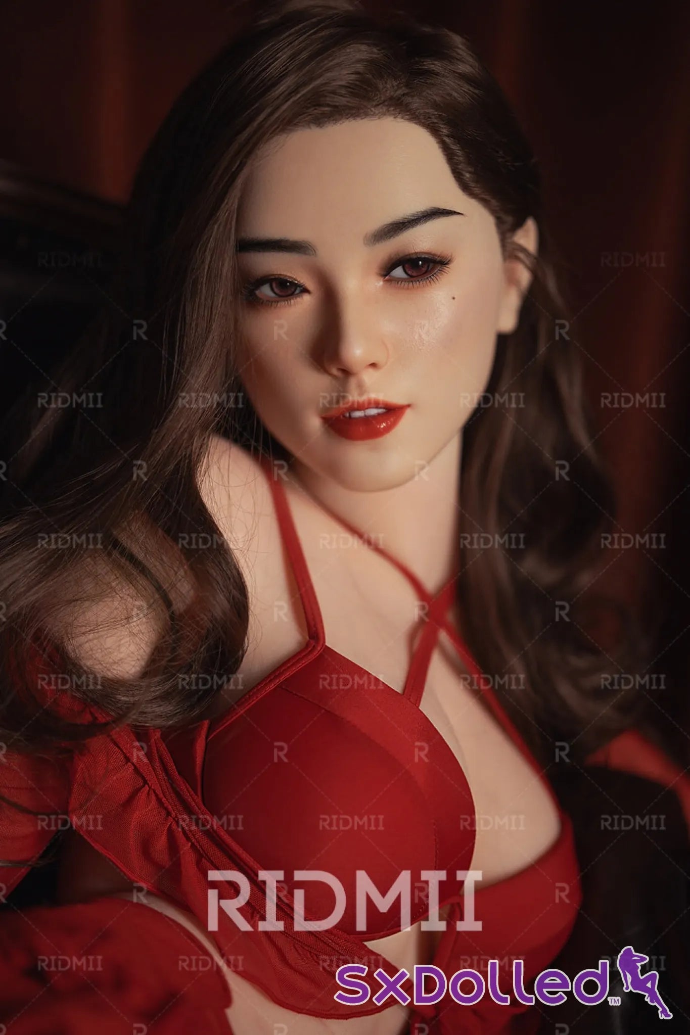 Louisa A (D-Cup) (166cm) | Happy Asian Sex Doll | RIDMII Doll D-Cup / 166cm / Brunette Sex Doll