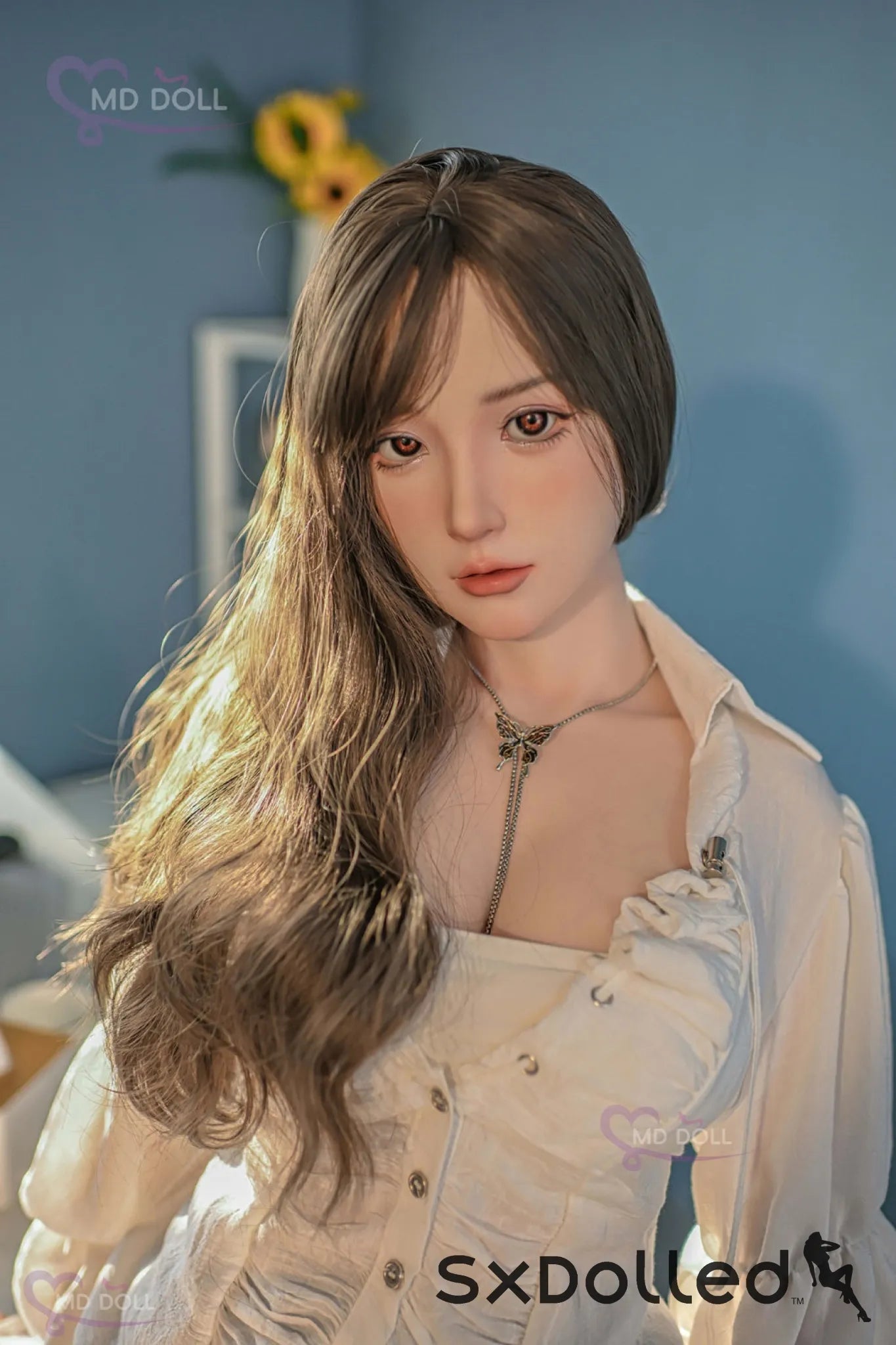 Lulu A (C-Cup) (166cm) | Brunette Asian Pear Sex Doll | MD Doll C-Cup / 166cm / Brunette Sex Doll