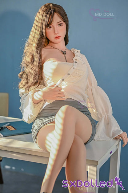 Lulu A (C-Cup) (166cm) | Brunette Asian Pear Sex Doll | MD Doll C-Cup / 166cm / Brunette Sex Doll