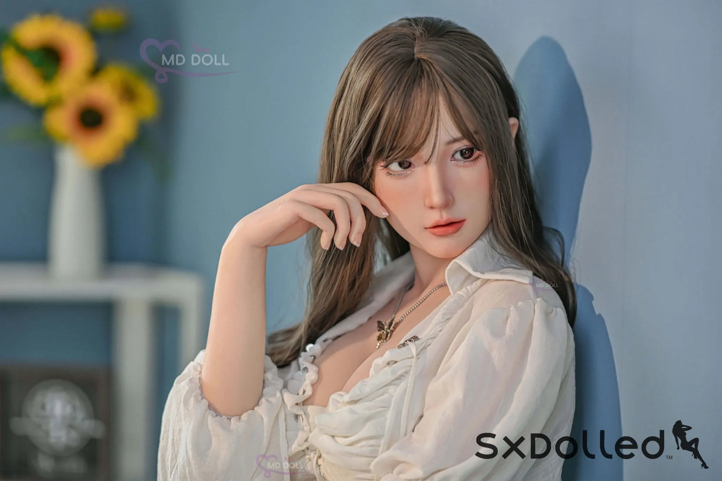 Lulu A (C-Cup) (166cm) | Brunette Asian Pear Sex Doll | MD Doll C-Cup / 166cm / Brunette Sex Doll