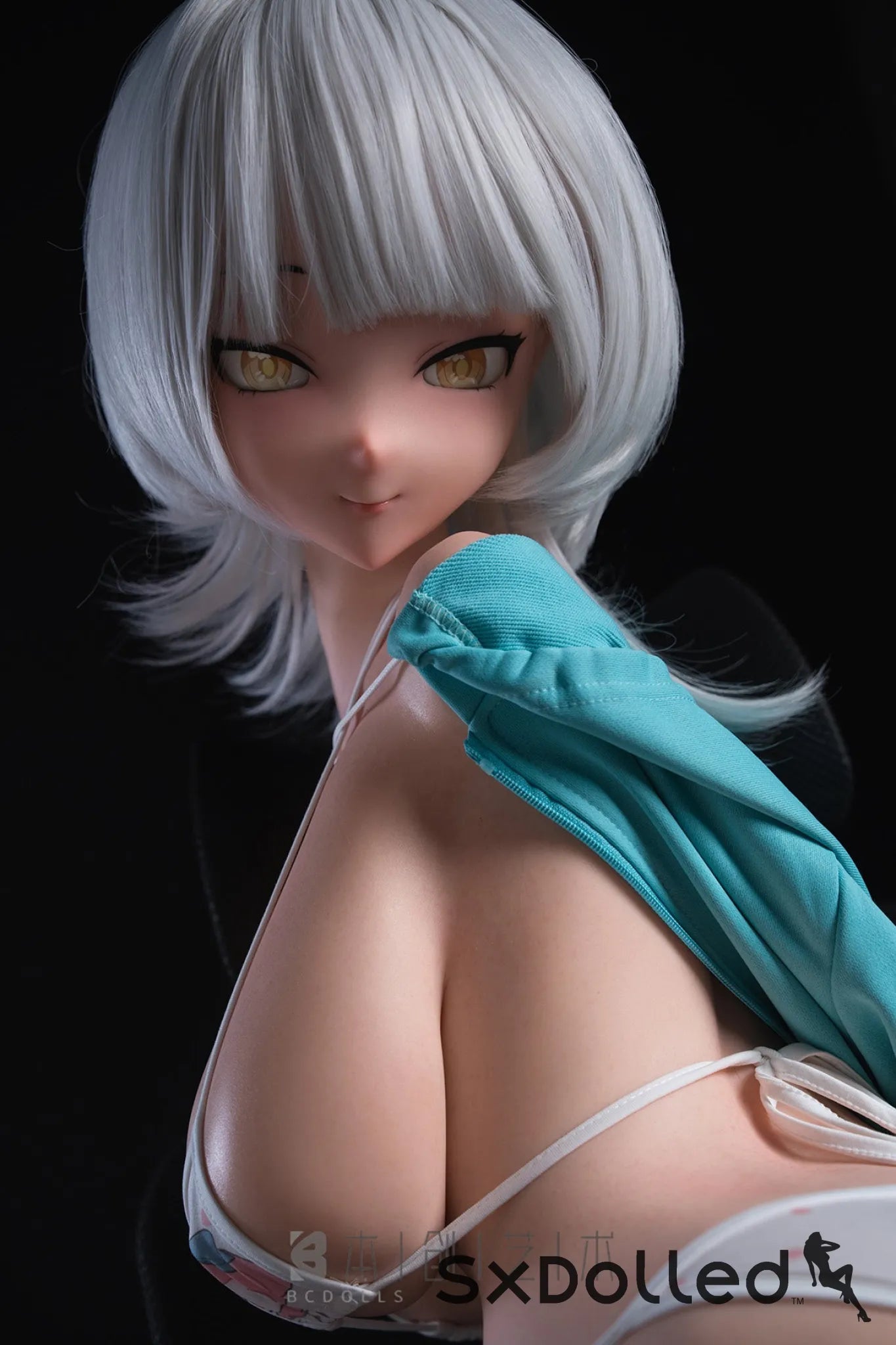 Lumina B (J-Cup) (101cm) | Thick Anime Sex Doll Torso | BC Doll J-Cup / 101cm / Grey Sex Torso