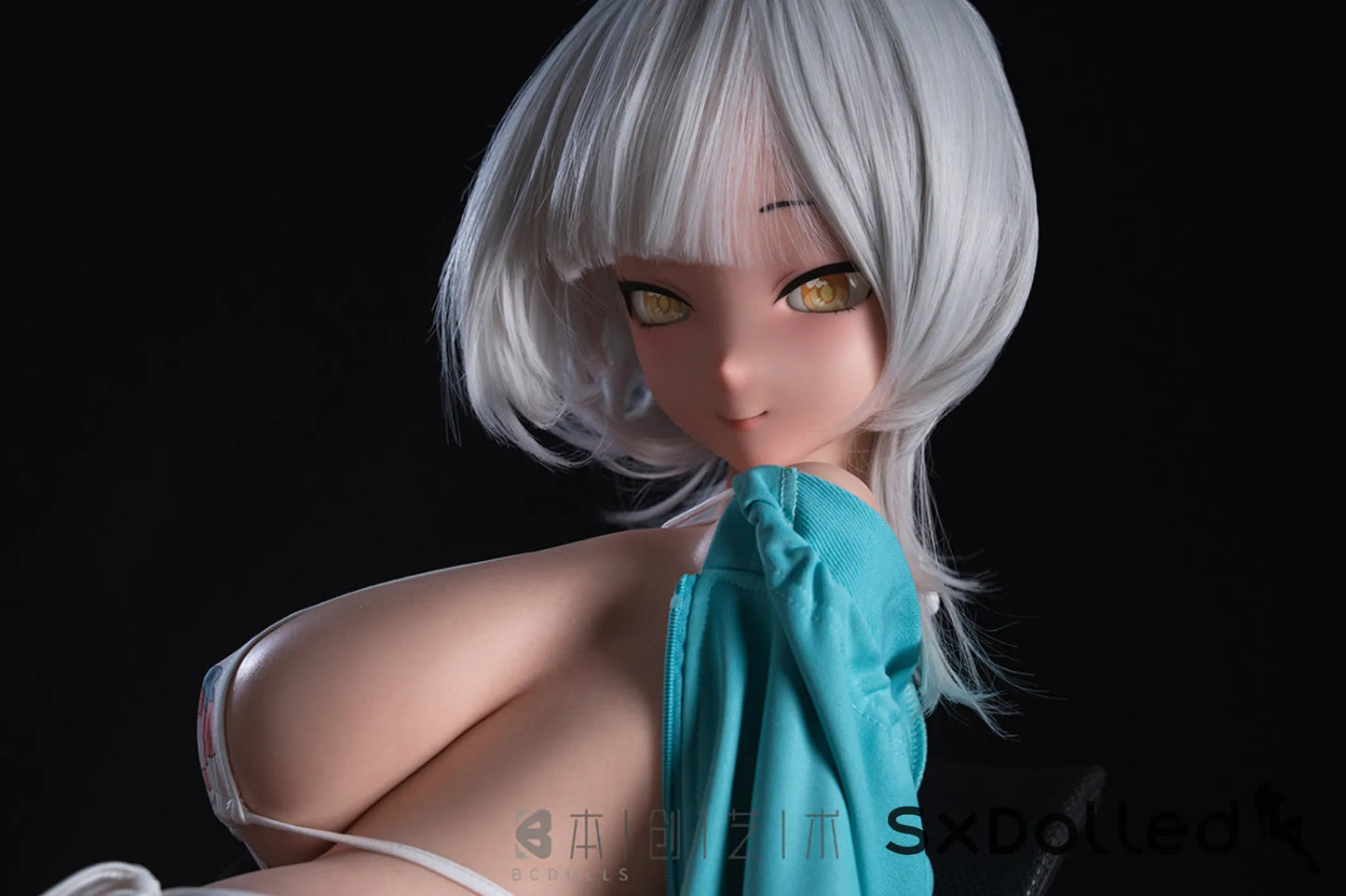 Lumina B (J-Cup) (101cm) | Thick Anime Sex Doll Torso | BC Doll J-Cup / 101cm / Grey Sex Torso