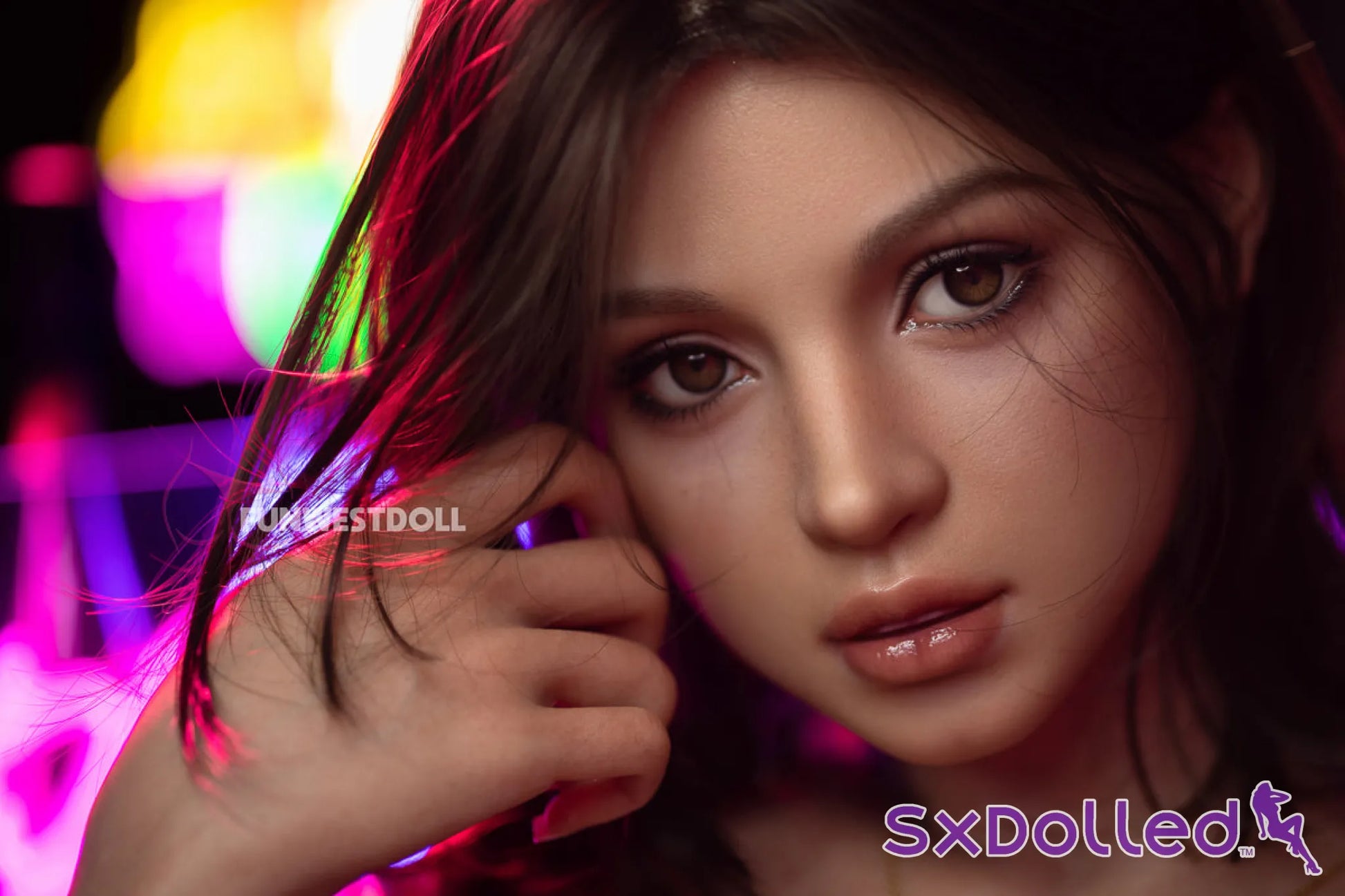 Lyra A (G-Cup) (157cm) | Tanned Latina Sex Doll | Funwest Doll G-Cup / 157cm / Brunette Sex Doll