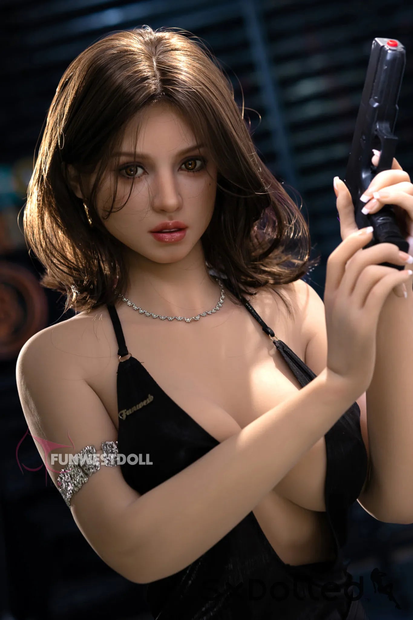 Lyra B (F-Cup) (159cm) | Brunette Sexy Latino Sex Doll | Funwest Doll F-Cup / 159cm / Brunette Sex Doll