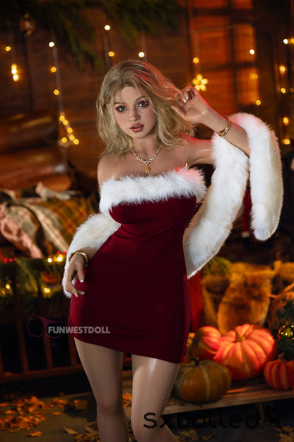 Lyra D (G-Cup) (157cm) | Christmas Edition Sex Doll | Funwest Doll G-Cup / 157cm / Blonde Sex Doll