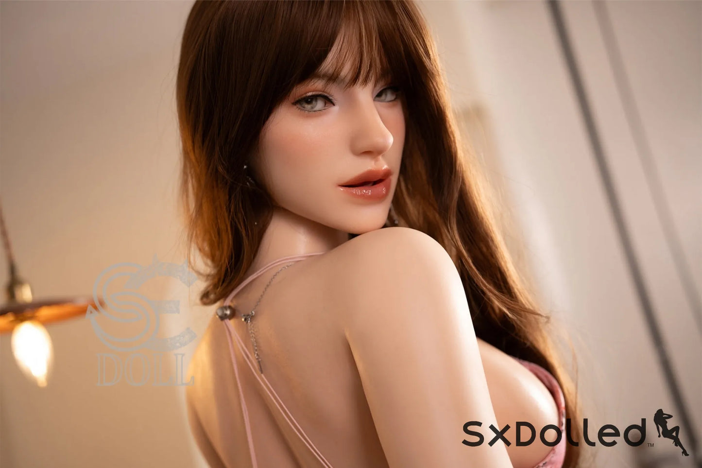 Lyris.A (C Cup) (165cm) | Brunette Grey Eyed Sex Doll | SE Doll C Cup / 165cm / Brunette Sex Doll