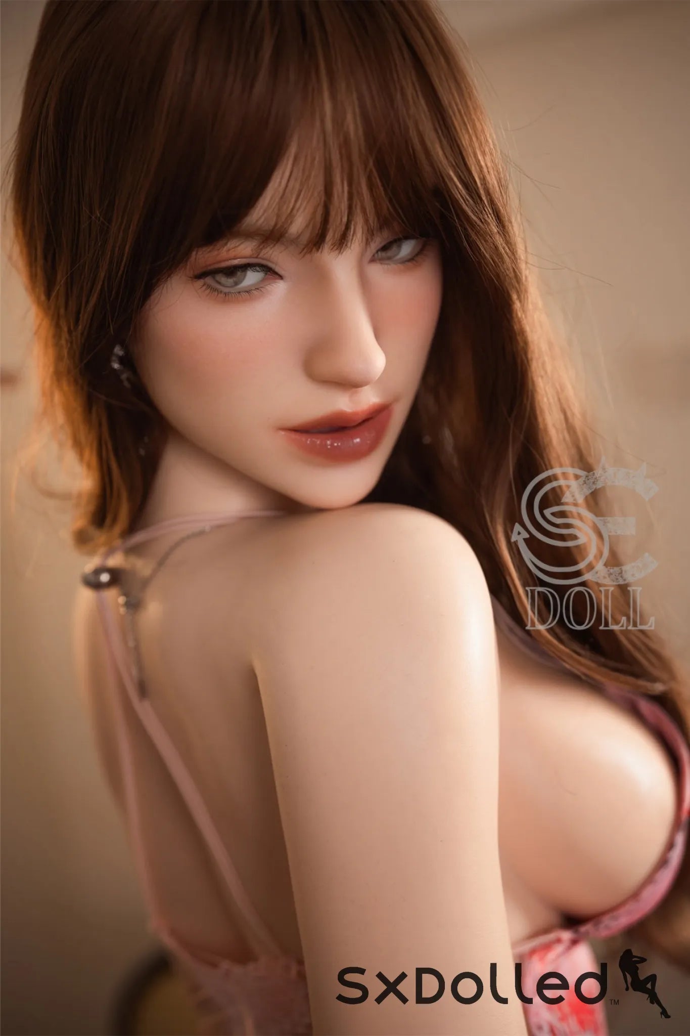 Lyris.A (C Cup) (165cm) | Brunette Grey Eyed Sex Doll | SE Doll C Cup / 165cm / Brunette Sex Doll