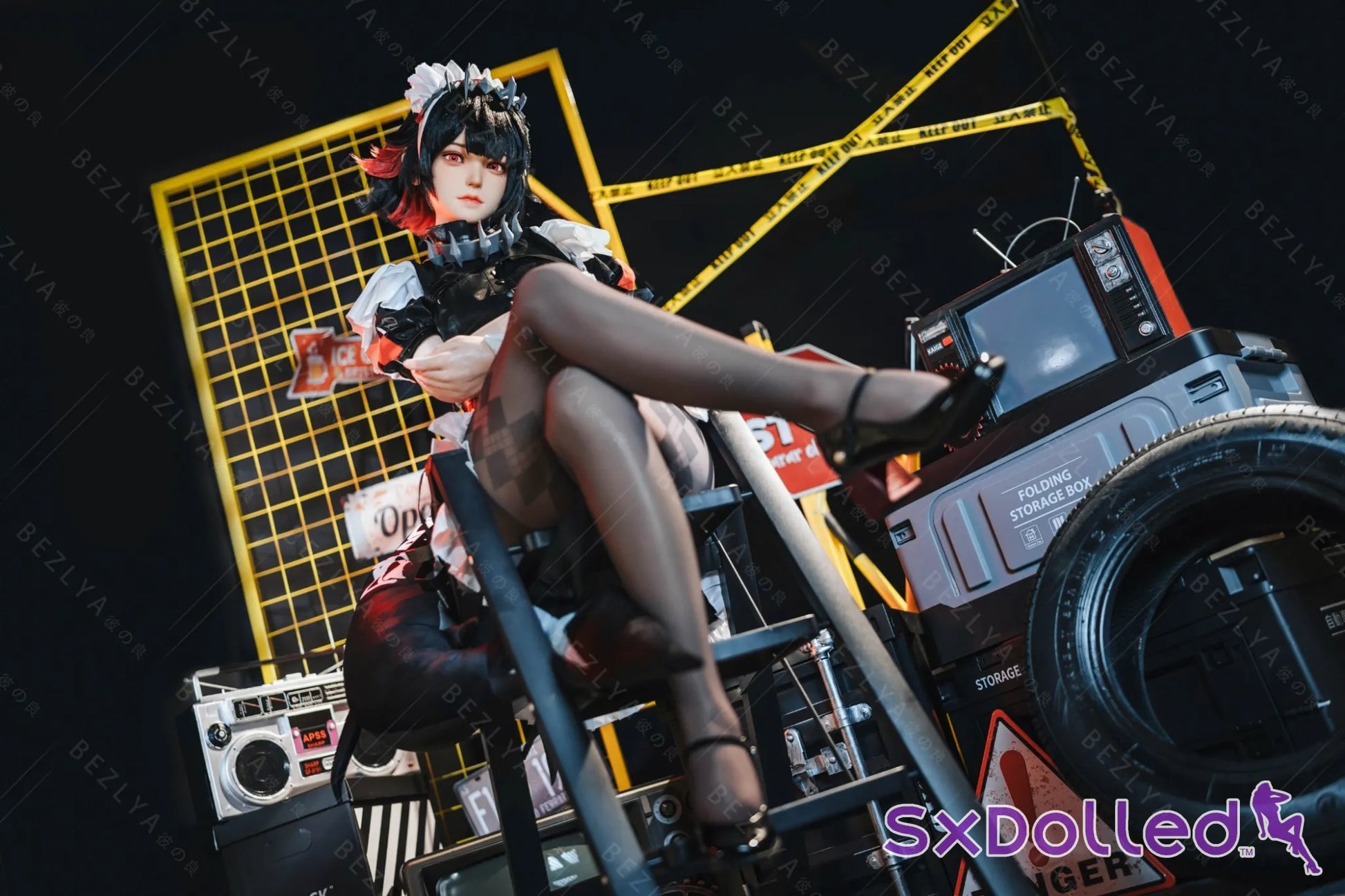 Mahiro (K-Cup) (155cm) | Sex Doll K-Cup / 155cm / Black Sex Doll