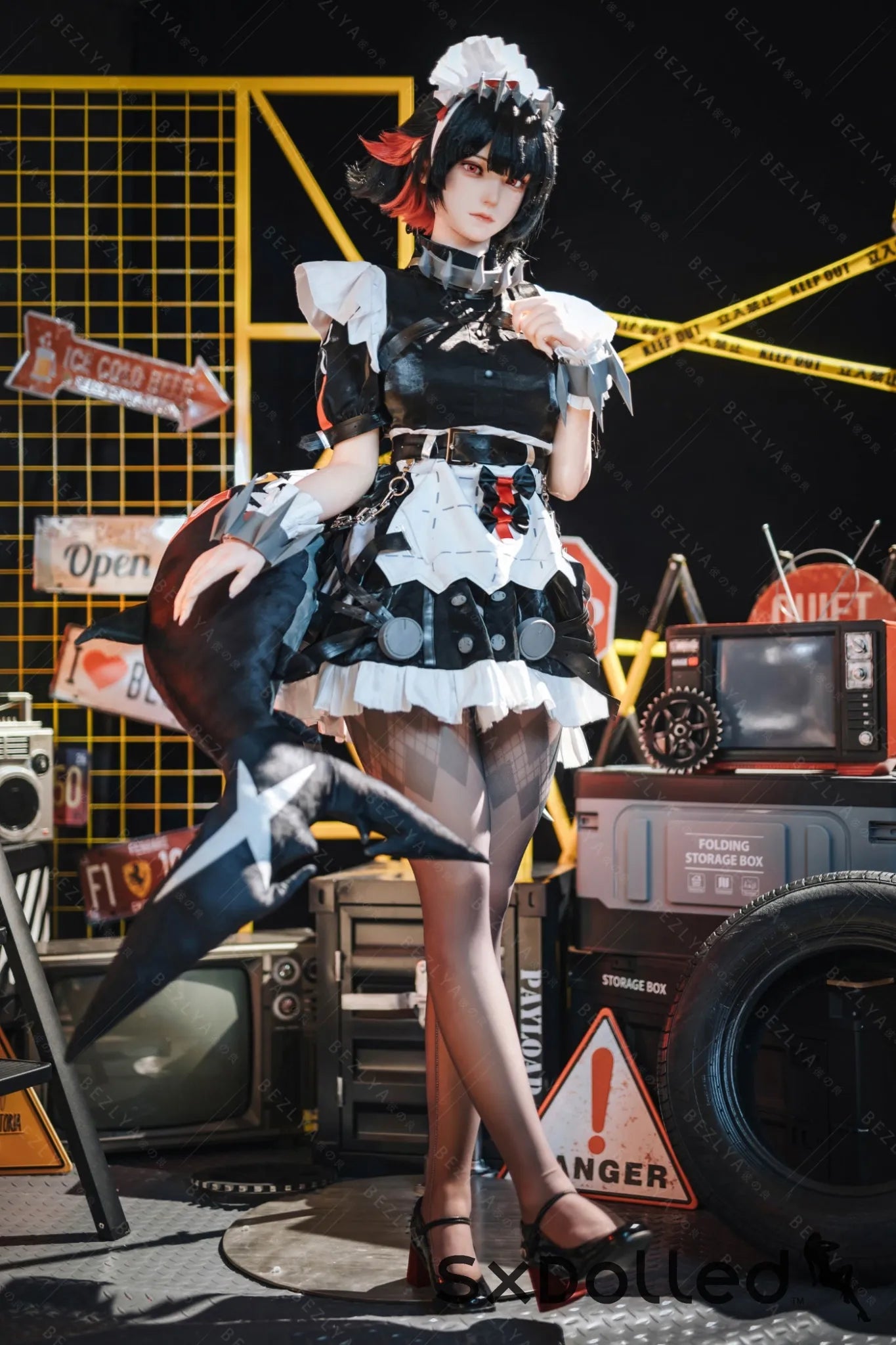 Mahiro (K-Cup) (155cm) | Sex Doll K-Cup / 155cm / Black Sex Doll