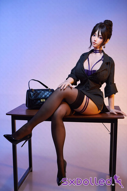 Maiko (K-Cup) (161cm) | Big Boobs Japanese Teacher Sex Doll | AITIA K-Cup / 161cm / Brunette Sex Doll