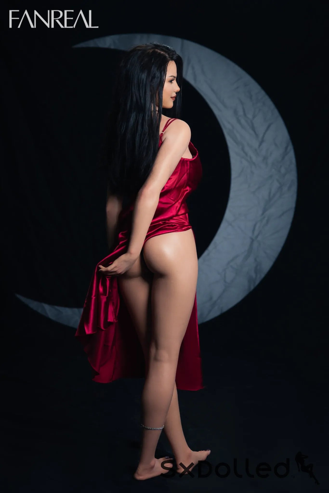 Maria A (F-Cup) (168cm) | Happy Latina Realistic Sex Doll | Fanreal F-Cup / 168cm / Black Sex Doll