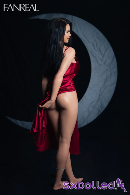Maria A (F-Cup) (168cm) | Happy Latina Realistic Sex Doll | Fanreal F-Cup / 168cm / Black Sex Doll