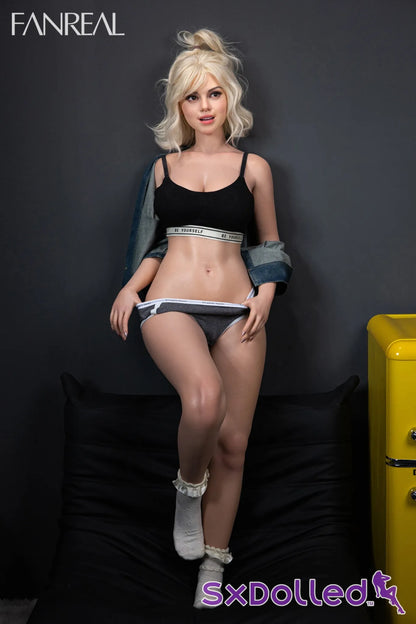 Maria B (F-Cup) (155cm) | Latina Sex Doll with Freckles | Fanreal F-Cup / 155cm / Blonde Sex Doll