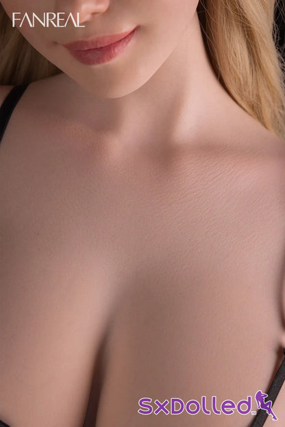 Maria N (F-Cup) (108cm) | Blonde Curvy Sex Doll Torso | Fanreal - F-Cup / 108cm / Blonde - Sex Torso