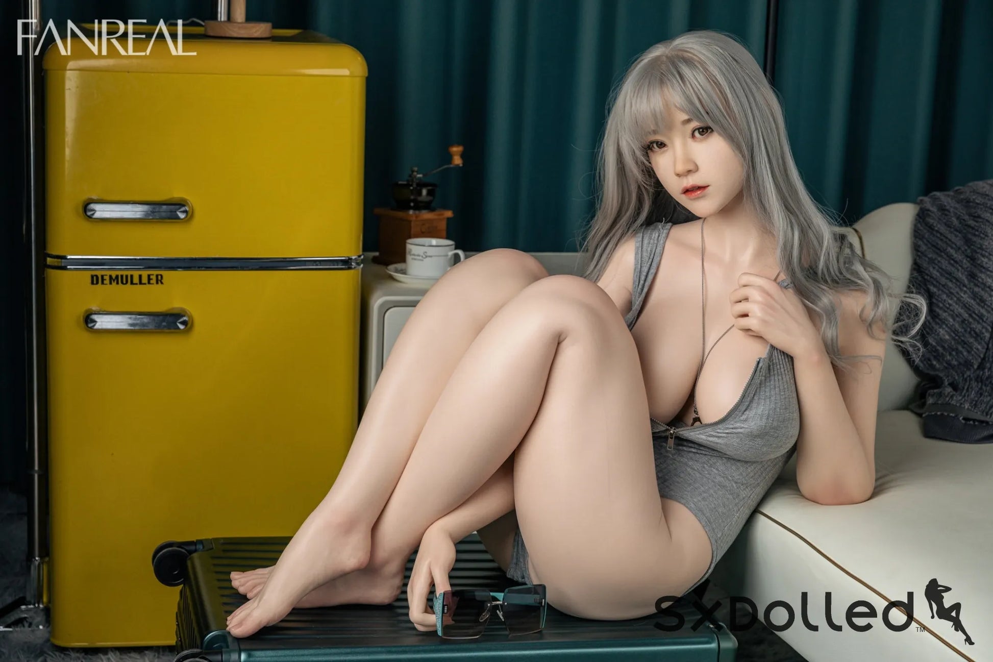 Marienna (F-Cup) (159cm) | Sex Doll F-Cup / 159cm / Grey Sex Doll