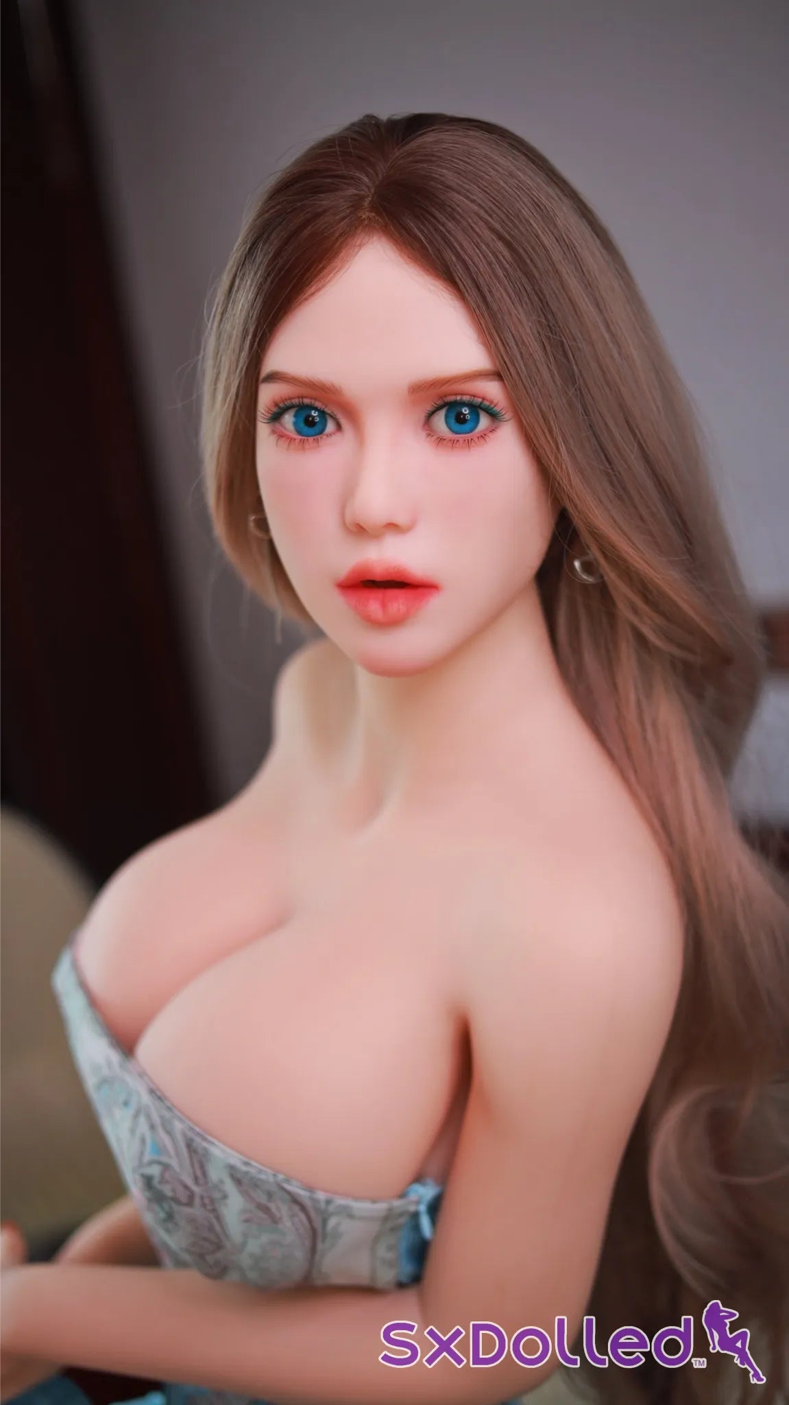 Marisol A (H-Cup) (162cm) | Blue Eyed Busty Sex Doll | Fire Doll H-Cup / 162cm / Brunette Sex Doll