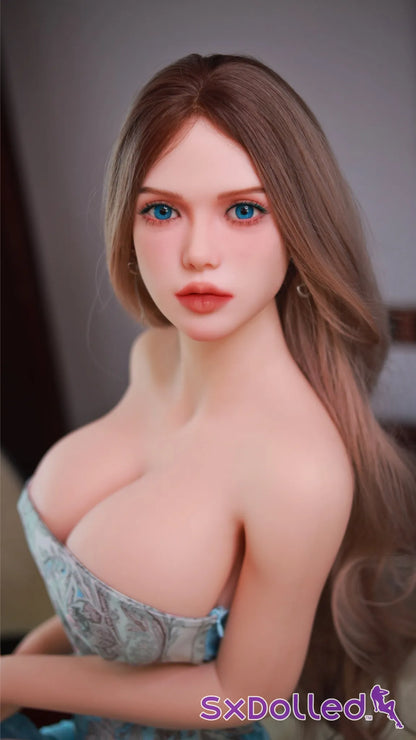 Marisol A (H-Cup) (162cm) | Blue Eyed Busty Sex Doll | Fire Doll H-Cup / 162cm / Brunette Sex Doll