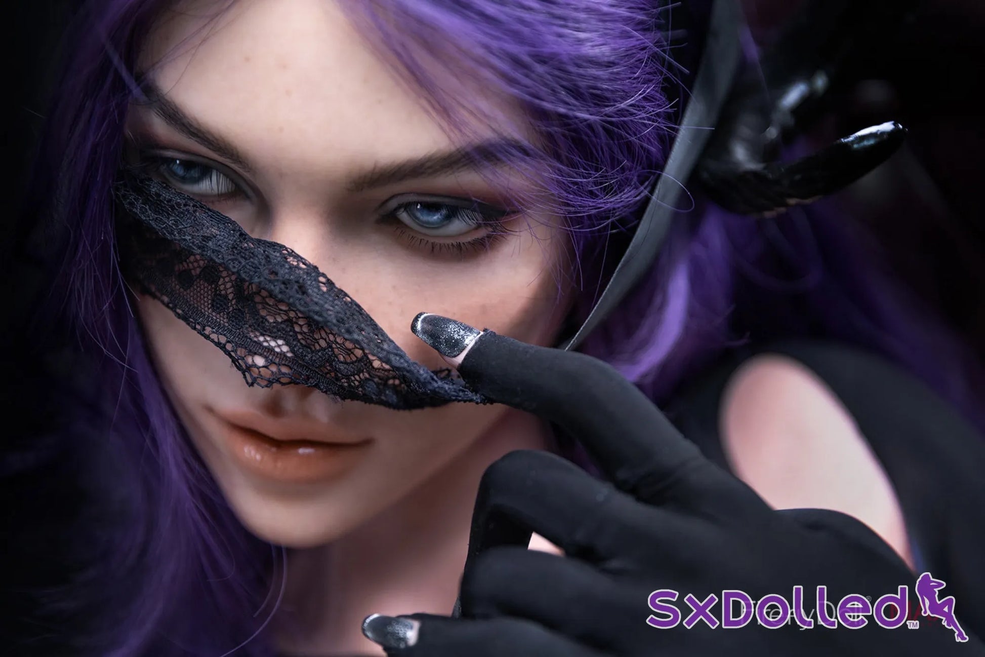 Mary H (I-Cup) (164cm) | Moonlit Succubus Sex Doll | Firefly Diary | MAX Series - I-Cup / 164cm / Purple - Sex Doll
