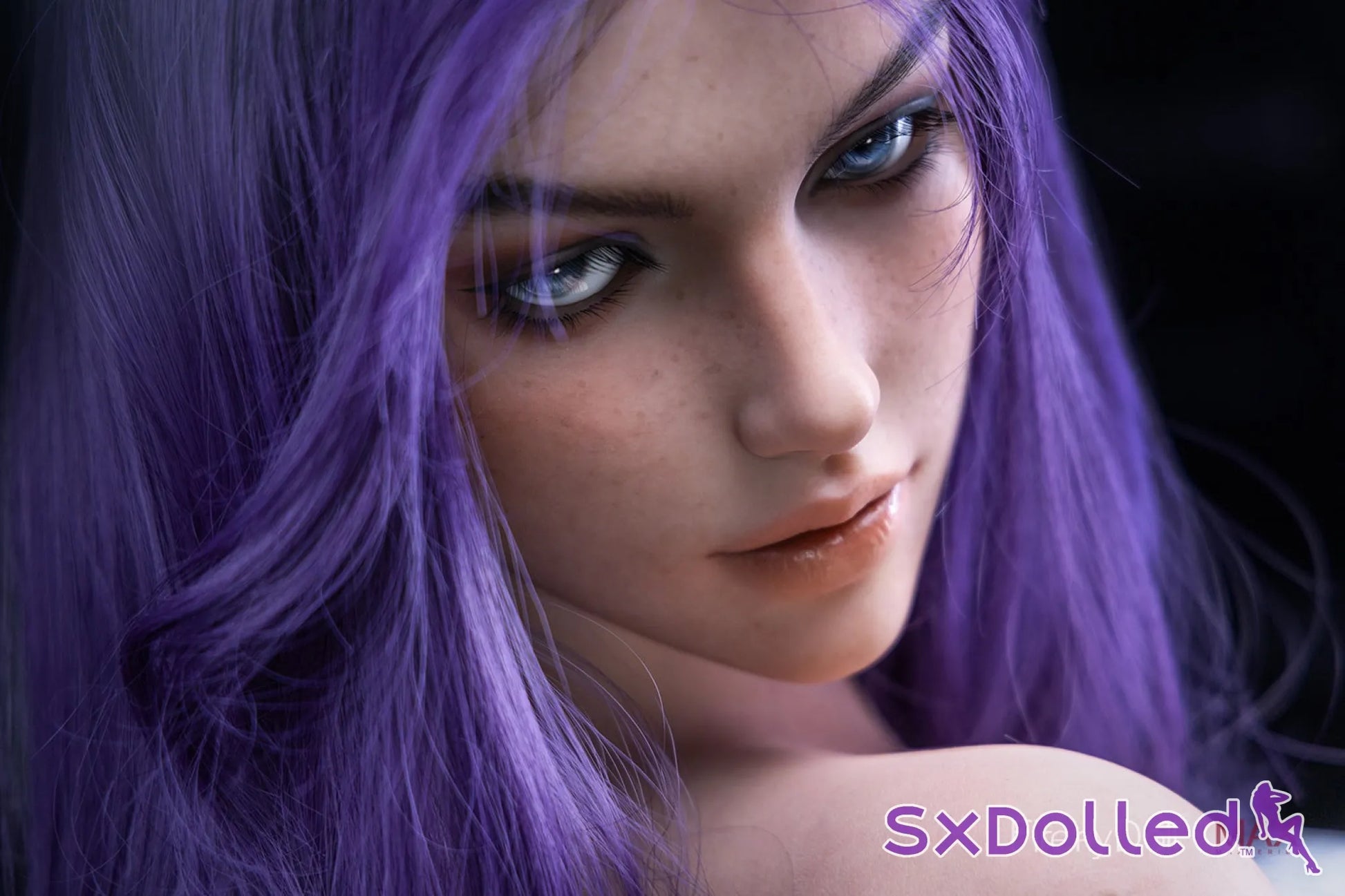 Mary H (I-Cup) (164cm) | Moonlit Succubus Sex Doll | Firefly Diary | MAX Series - I-Cup / 164cm / Purple - Sex Doll