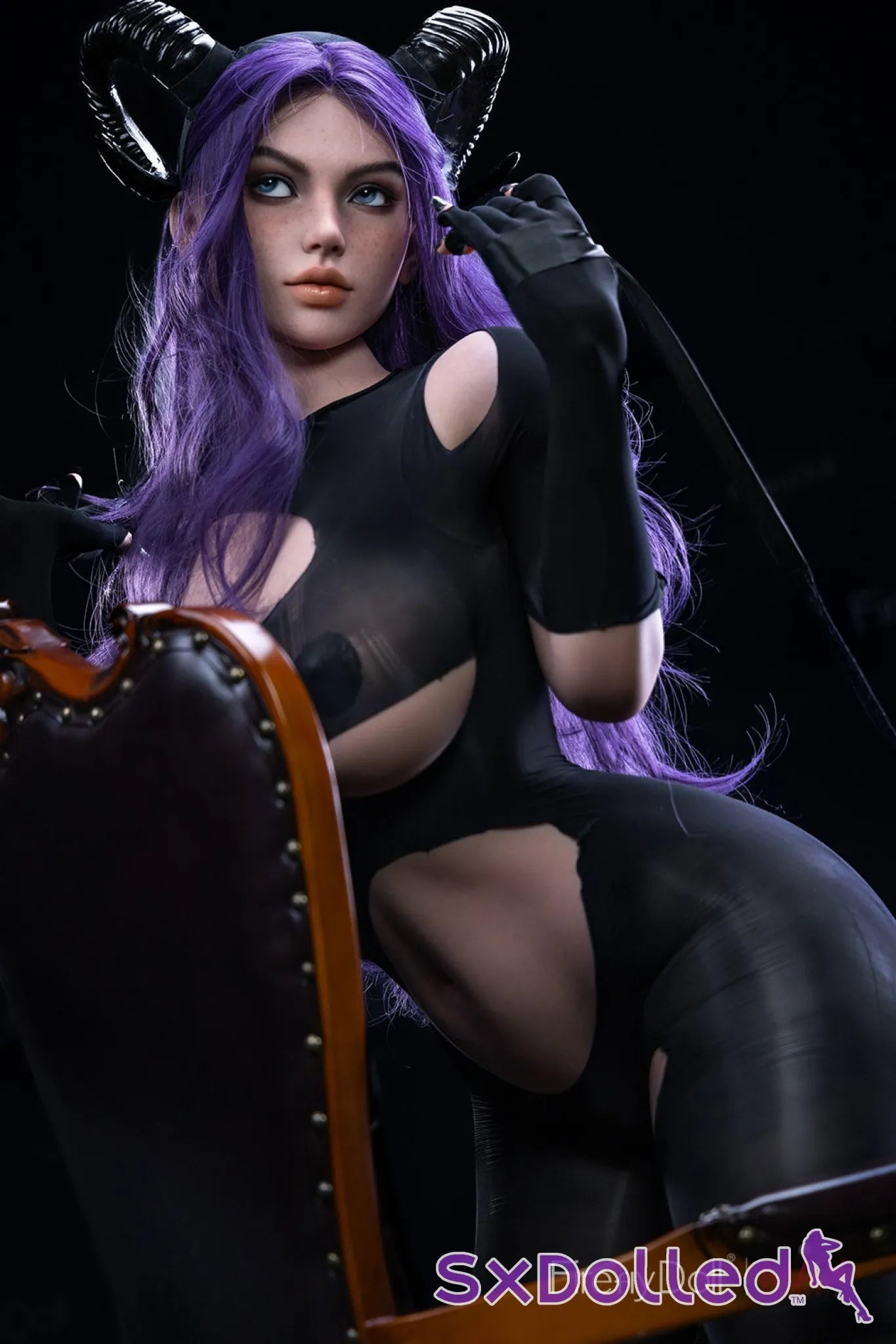 Mary H (I-Cup) (164cm) | Moonlit Succubus Sex Doll | Firefly Diary | MAX Series - I-Cup / 164cm / Purple - Sex Doll