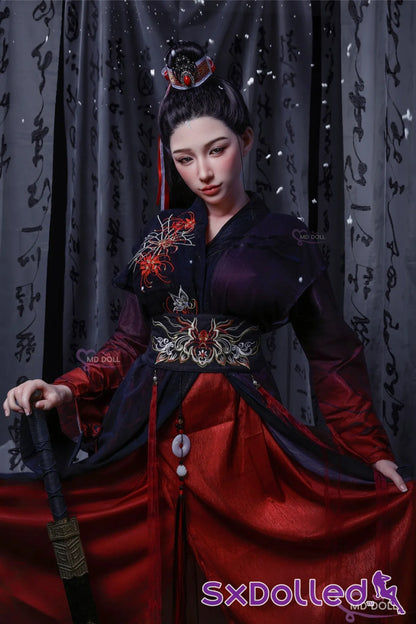 May A (F-Cup) (166cm) | Traditional Asian Sex Doll | MD Doll F-Cup / 166cm / Black Sex Doll