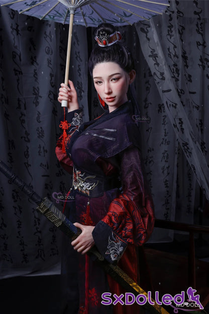 May A (F-Cup) (166cm) | Traditional Asian Sex Doll | MD Doll F-Cup / 166cm / Black Sex Doll