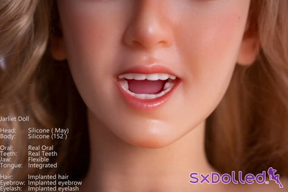 May B (H-Cup) (152cm) | Caucasian Happy Blonde Sex Doll | Jarliet H-Cup / 152cm / Blonde Sex Doll