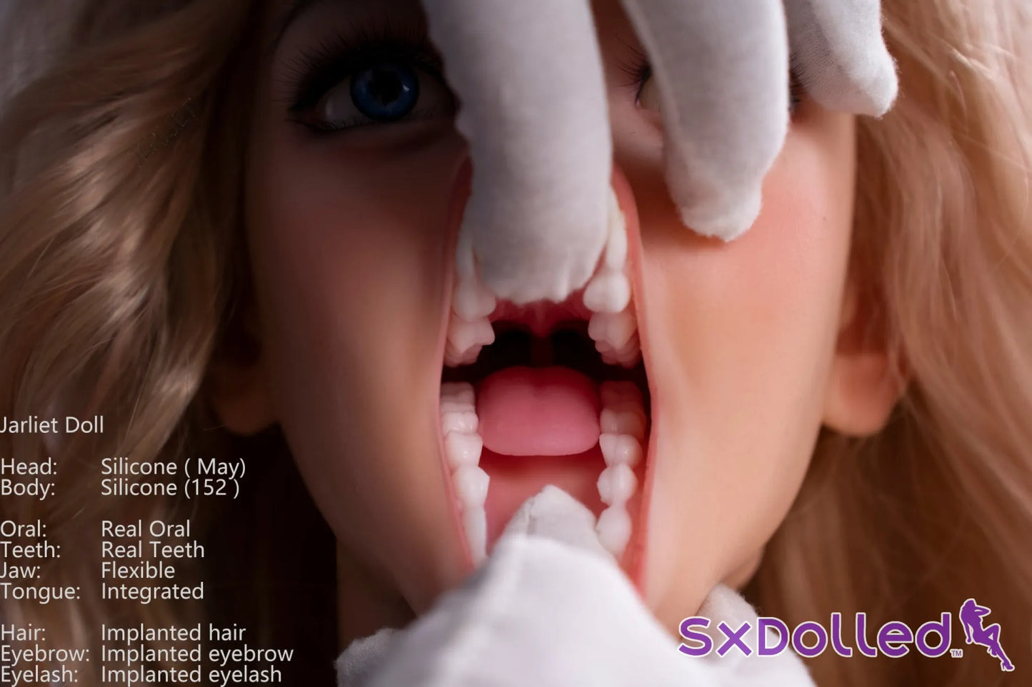 May B (H-Cup) (152cm) | Caucasian Happy Blonde Sex Doll | Jarliet H-Cup / 152cm / Blonde Sex Doll