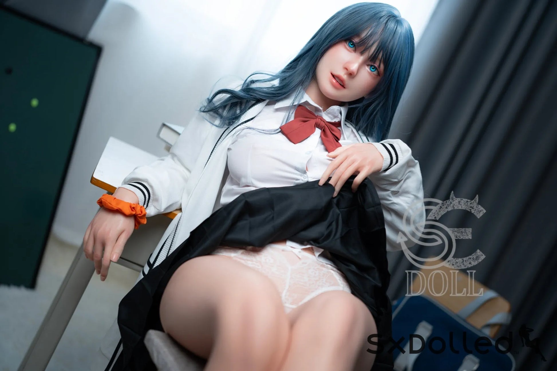 Maya.A (C Cup) (160cm) | School Uniform Cosplay Sex Doll | SE Doll C Cup / 160cm / Blue Sex Doll