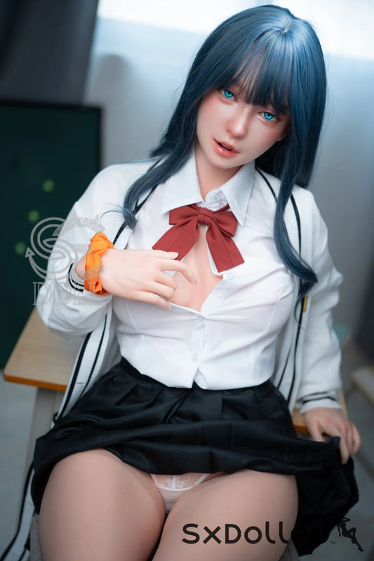 Maya.A (C Cup) (160cm) | School Uniform Cosplay Sex Doll | SE Doll C Cup / 160cm / Blue Sex Doll
