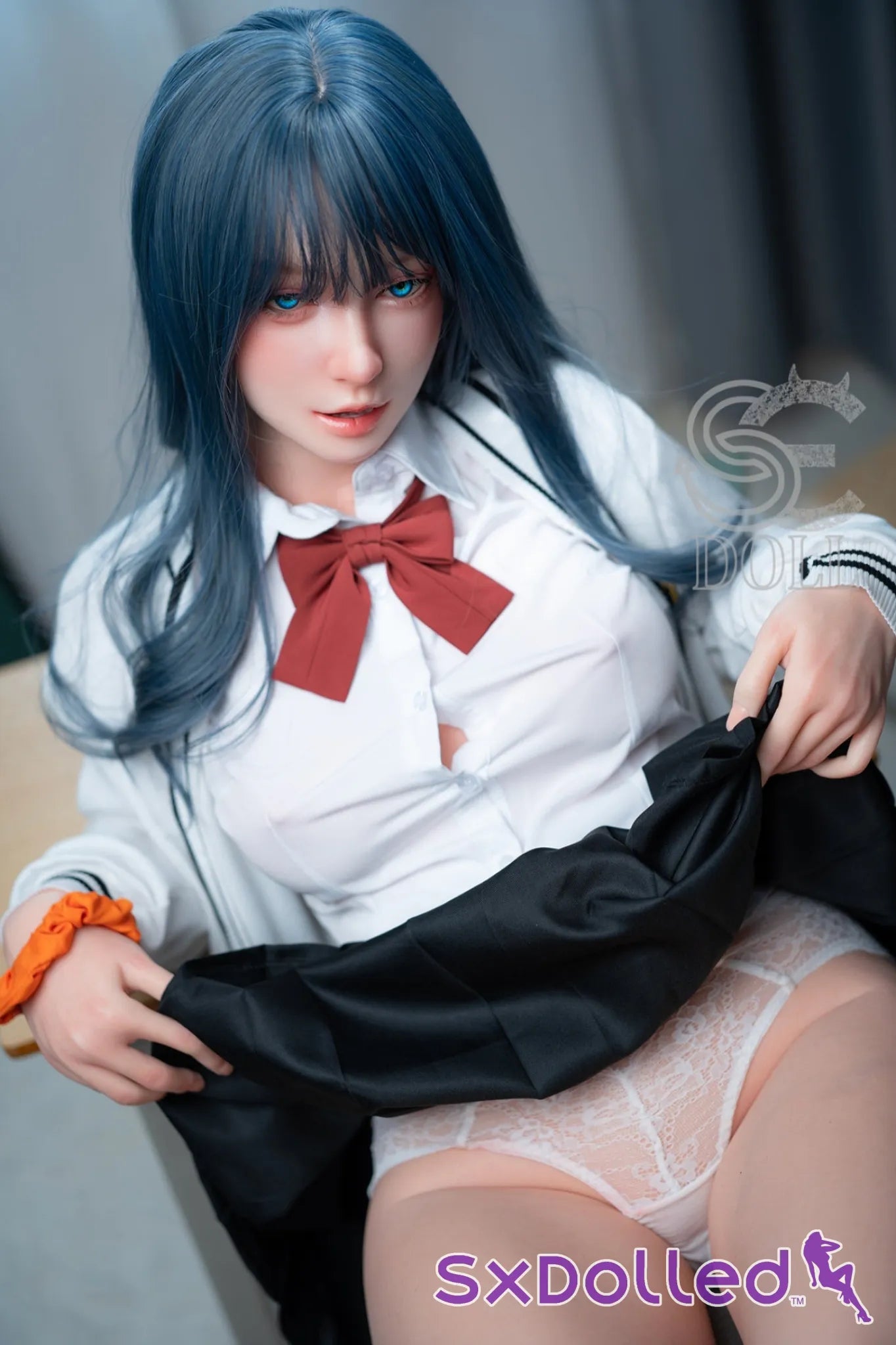 Maya.A (C Cup) (160cm) | School Uniform Cosplay Sex Doll | SE Doll C Cup / 160cm / Blue Sex Doll