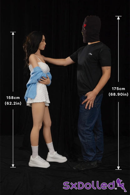 Mayu A (E-Cup) (158cm) | Heavenly Perky Asian Sex Doll | Climax Doll E-Cup / 158cm / Brunette Sex Doll