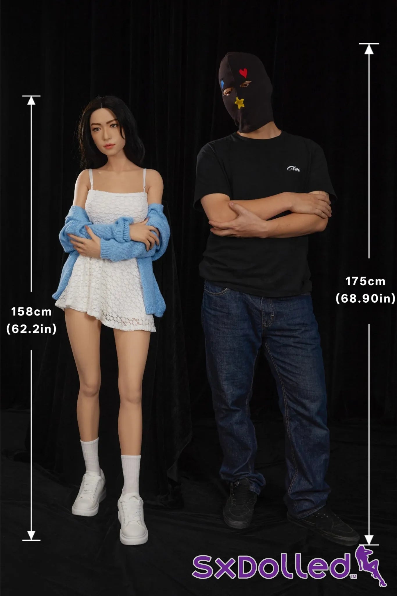 Mayu A (E-Cup) (158cm) | Heavenly Perky Asian Sex Doll | Climax Doll E-Cup / 158cm / Brunette Sex Doll