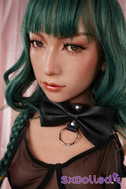 Mayu B (A-Cup) (100cm) | Green Haired Sex Doll Torso | Climax Doll - A-Cup / 100cm / Green - Sex Torso