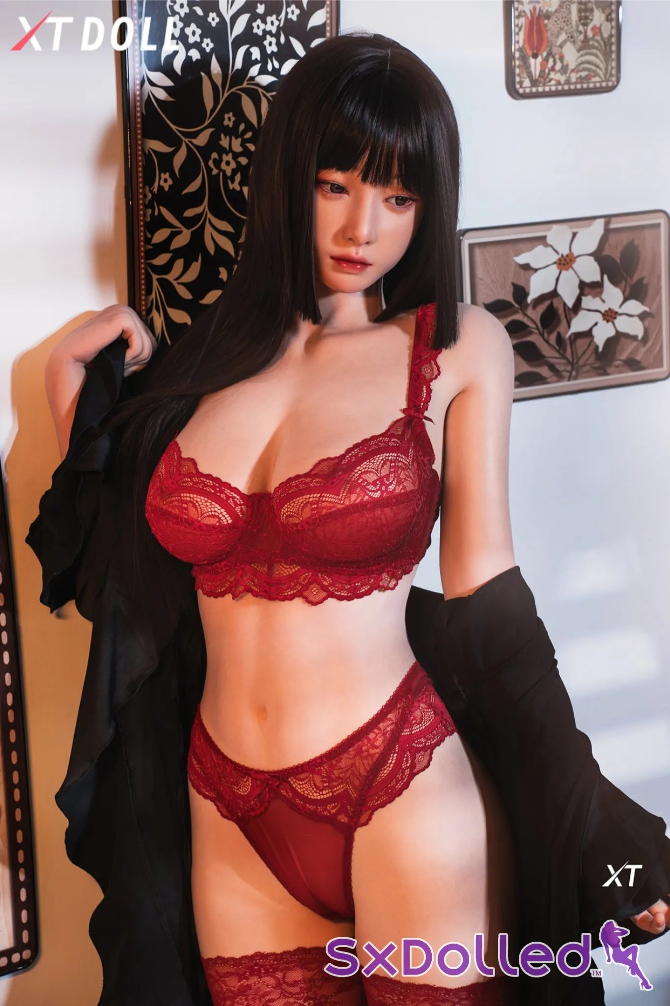 Mei Li A (E Cup) (165cm) | Thick Asian Expressive Sex Doll | XT Doll E Cup / 165cm / Black Sex Doll