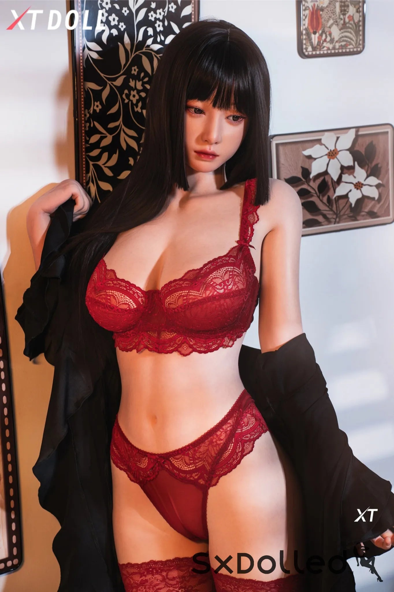 Mei Li A (E Cup) (165cm) | Thick Asian Expressive Sex Doll | XT Doll E Cup / 165cm / Black Sex Doll