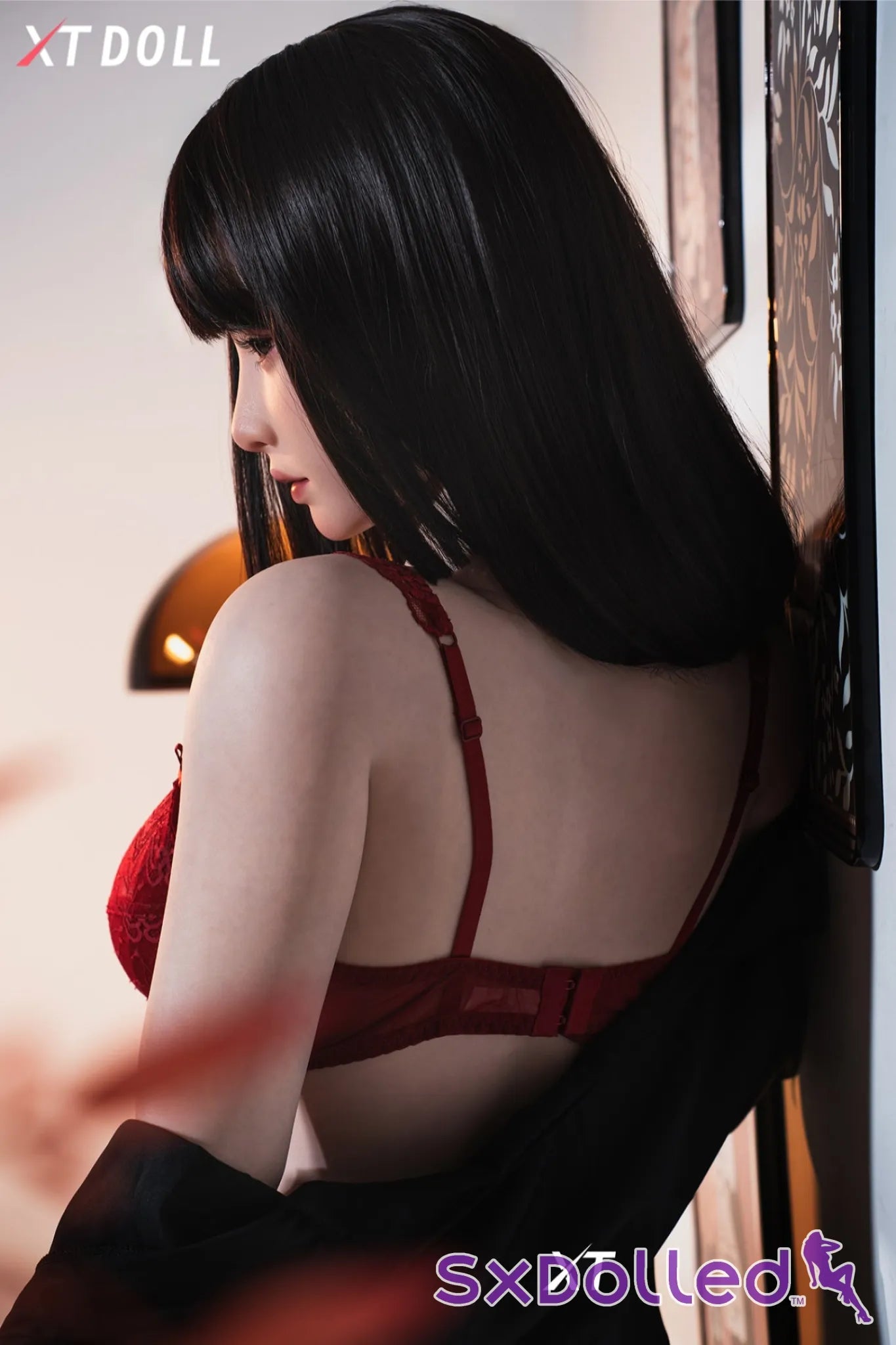 Mei Li A (E Cup) (165cm) | Thick Asian Expressive Sex Doll | XT Doll E Cup / 165cm / Black Sex Doll